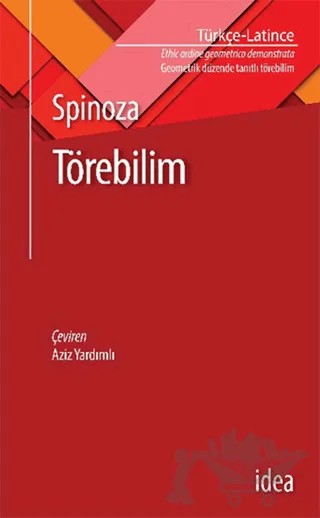 Törebilim – Benedictus de Spinoza – İdea Yayınevi kitap kapağı
