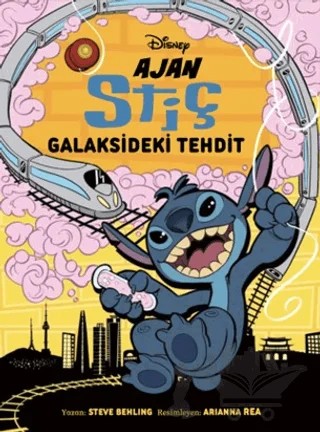 Disney Ajan Stiç - Galaksideki Tehdit – Steve Behling – Beta Kids kitap kapağı