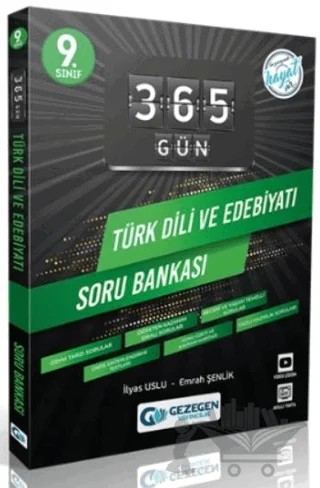 9. Sınıf 365 Gün Türk Dili ve Edebiyatı Soru Bankası – İlyas Uslu, Emrah Şenlik – Gezegen Yayıncılık kitap kapağı