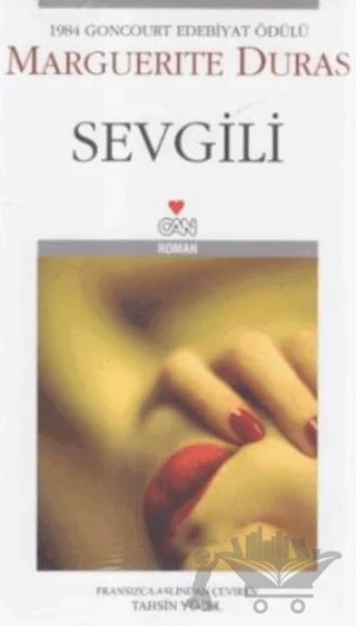 Sevgili – Marguerite Duras – Can Yayınları kitap kapağı
