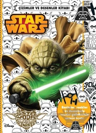 Starwars Çizimler ve Desenler Kitabı – Kolektif – Doğan Egmont Yayıncılık kitap kapağı