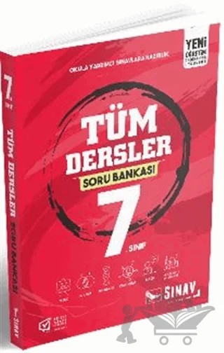 7. Sınıf Tüm Dersler Soru Bankası – Kolektif – Sınav Yayınları kitap kapağı