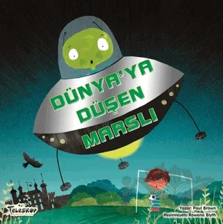 Dünya’ya Düşen Marslı – Paul Brown – Teleskop Popüler Bilim kitap kapağı