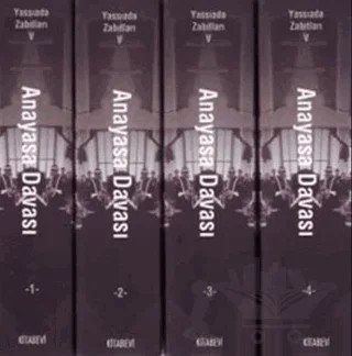 Yassıada Zabıtları 5 Anayasa Davası (4 Kitap Takım) – Kolektif – Kitabevi Yayınları kitap kapağı