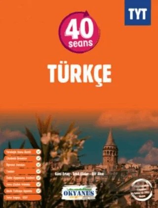 TYT 40 Seans Türkçe – Kolektif – Okyanus Yayınları kitap kapağı