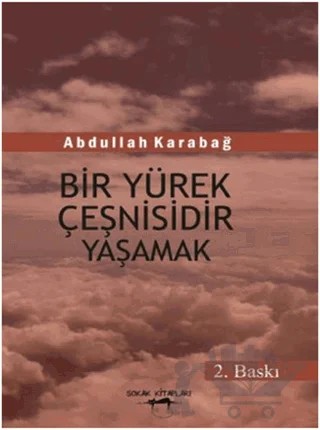 Bir Yürek Çeşnisidir Yaşamak – Abdullah Karabağ – Sokak Kitapları Yayınları kitap kapağı