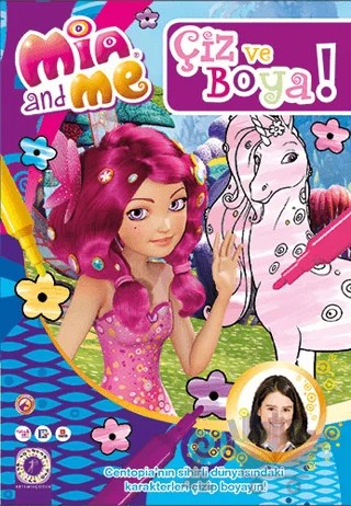 Mia and Me - Çiz ve Boya 4 – Kolektif – Artemis Yayınları kitap kapağı