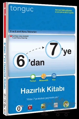 6'dan 7'ye Hazırlık Kitabı – Kolektif – Tonguç Akademi kitap kapağı