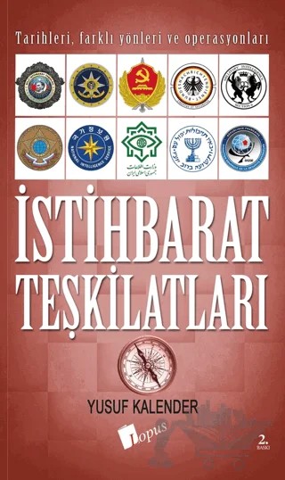 İstihbarat Teşkilatları – Yusuf Kalender – Lopus Yayınları kitap kapağı