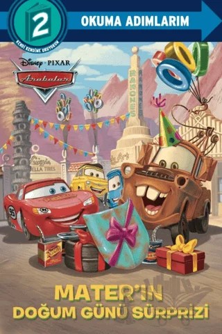 Disney Arabalar - Mater'in Doğum Günü Sürprizi – Melissa Lagonegro – Beta Kids kitap kapağı