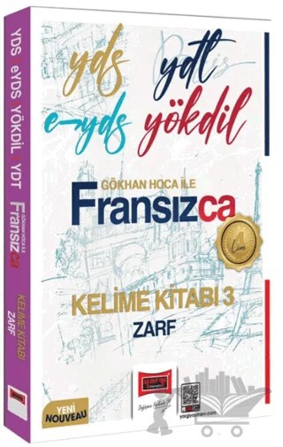 YDS YDT E-YDS YÖKDİL Fransızca Kelime Kitabı 3 Zarf – Gökhan Yılmaz – Yargı Yayınevi kitap kapağı