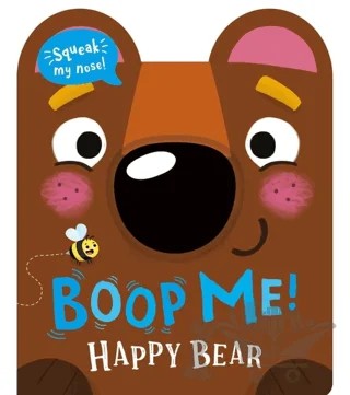 Boop Me - Happy Bear – Claire Baker – IMAGINE THAT kitap kapağı