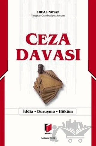Ceza Davası – Erdal Noyan – Adalet Yayınevi kitap kapağı