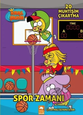 Spor Zamanı - Kral Şakir – Kolektif – Eksik Parça Yayınları kitap kapağı