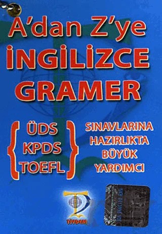 A’dan Z’ye İngilizce Gramer – Yuliya Yaşar – Tiydem Yayıncılık kitap kapağı