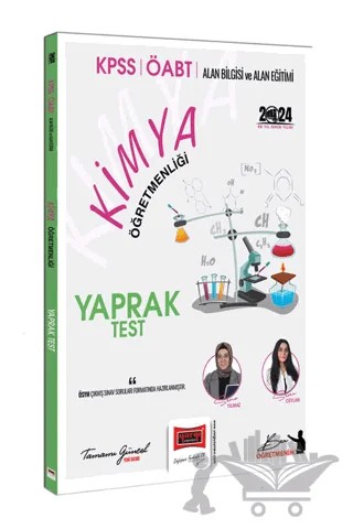 2024 ÖABT Kimya Yaprak Test – Kolektif – Yargı Yayınevi kitap kapağı