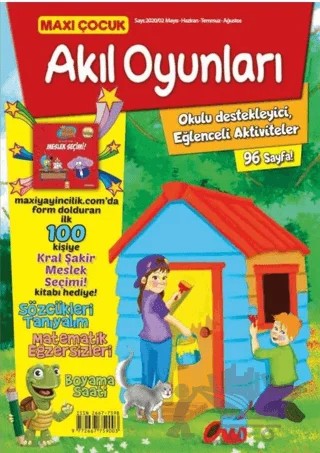 Maxi Çocuk Akıl Oyunları 2 – Kolektif – Maxi Yayıncılık kitap kapağı