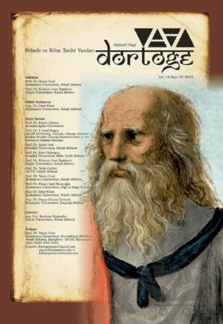 Dörtöğe Felsefe ve Bilim Tarihi Yazıları Hakemli Dergi Yıl: 14 Sayı:27 – Dörtöğe Dergisi kitap kapağı