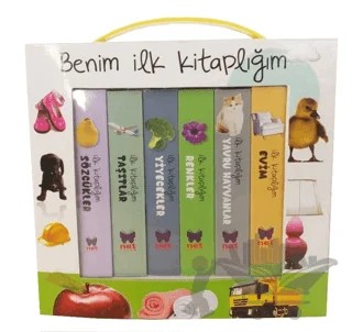 Benim İlk Kitaplığım 6 Kitap Set (Yeşil) – Kolektif – Net Çocuk Yayınları kitap kapağı
