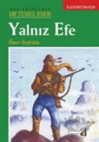 Yalnız Efe – Ömer Seyfettin – Damla Yayınevi kitap kapağı