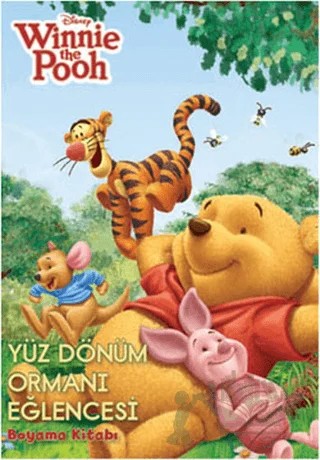 Disney Winnie the Pooh - Yüz Dönüm Ormanı Eğlencesi Boyama Kitabı – Kolektif – Doğan Egmont Yayıncılık kitap kapağı