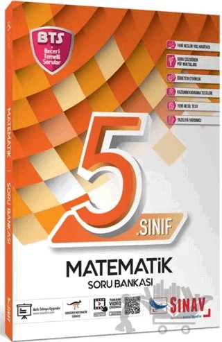 5. Sınıf Matematik Soru Bankası – Kolektif – Sınav Yayınları kitap kapağı