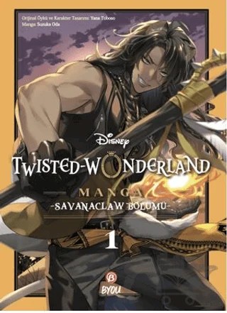 Disney Twisted Wonderland Savanaclaw - 1 – Yana Toboso, Suzuka Oda – Beta Byou kitap kapağı