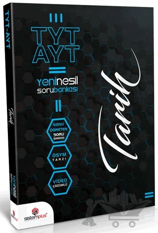 Sistemplus YKS TYT AYT Tarih Soru Bankası – Yağmur Demirel – Sistem Plus Yayınları kitap kapağı