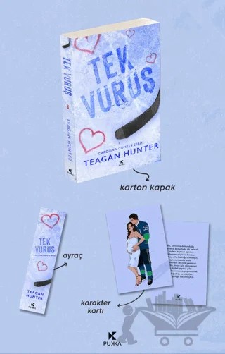 Tek Vuruş – Teagan Hunter – Pukka Yayınları kitap kapağı