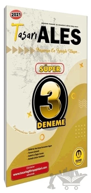 2021 ALES Süper 3 Deneme – Kolektif – Tasarı Eğitim Yayınları kitap kapağı