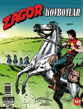 Zagor Kovboylar Sayı: 141 – Lal Kitap kitap kapağı