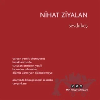 Sevdakeş – Nihat Ziyalan – Yapı Kredi Yayınları kitap kapağı
