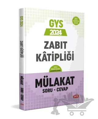 Zabıt Katipliği Mülakat Sınavına Hazırlık Kitabı – Kolektif – Data Yayınları kitap kapağı