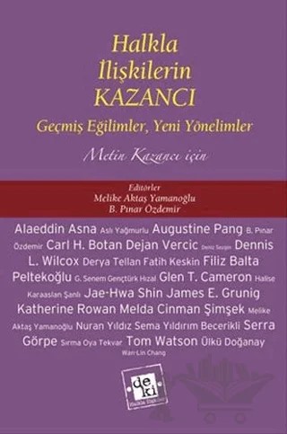 Halkla İlişkilerin Kazancı – Derleme – De Ki Yayınları kitap kapağı