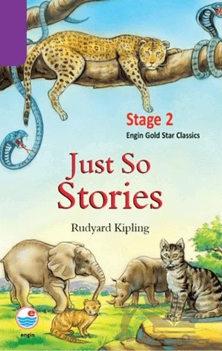 Just So Stories (Cd'li) - Stage 2 – Joseph Rudyard Kipling – Engin Yayınevi kitap kapağı