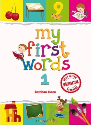 My First Words 1 – Kathban Evren – Mandolin Yayınları kitap kapağı