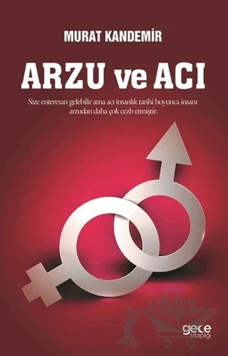Arzu ve Acı – Murat Kandemir – Gece Kitaplığı kitap kapağı