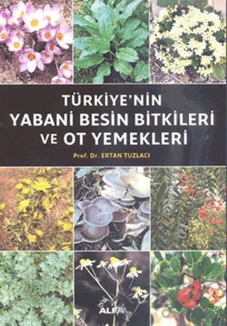 Türkiye’nin Yabani Besin Bitkileri ve Ot Yemekleri – Ertan Tuzlacı – Alfa Yayınları kitap kapağı