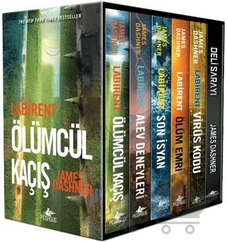 Labirent Serisi Kutulu Özel Set (6 Kitap) – James Dashner – Pegasus Yayınları kitap kapağı