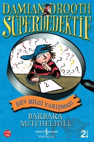 Damian Drooth Süper Dedektif – Barbara Mitchelhill – İş Bankası Kültür Yayınları kitap kapağı