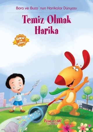 Temiz Olmak Harika – Kolektif – Yumurcak Yayınları kitap kapağı