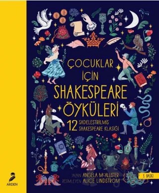 Çocuklar İçin Shakespeare Öyküleri – Angela Mcallister – Arden Yayınları kitap kapağı