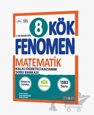 8. Sınıf Kök Matematik Soru Bankası – Kolektif – Fenomen Yayınları kitap kapağı