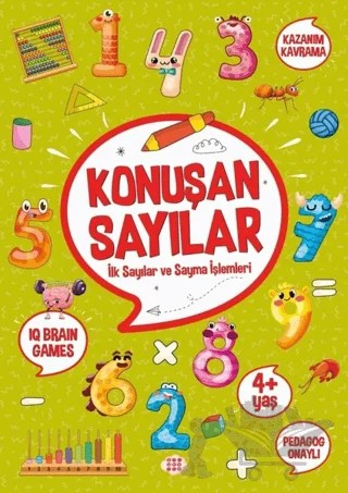 Konuşan Sayılar (4+ Yaş) – Kolektif – Dokuz Çocuk kitap kapağı