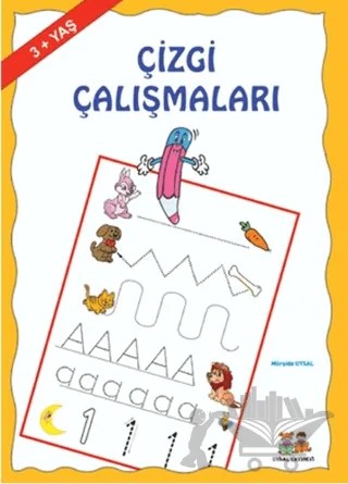 Çizgi Çalışmaları (3+ Yaş) – Mürşide Uysal – Uysal Yayınevi kitap kapağı
