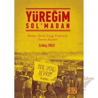 Yüreğim Sol’madan – Erdinç Obuz – Nota Bene Yayınları kitap kapağı