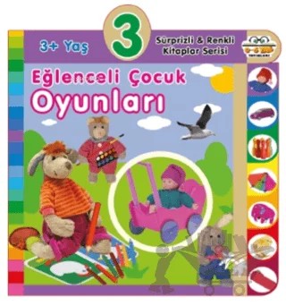 3+ Yaş Eğlenceli Çocuk Oyunları – Kolektif – 0-6 Yaş Yayınları kitap kapağı