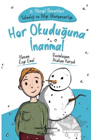 Her Okuduğuna İnanma – Ezgi Emel – İş Bankası Kültür Yayınları kitap kapağı