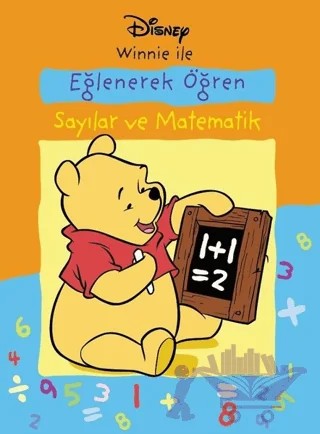 Sayılar ve Matematik - Disney Winnie ile Eğlenerek Öğren – Kolektif – Doğan Egmont Yayıncılık kitap kapağı