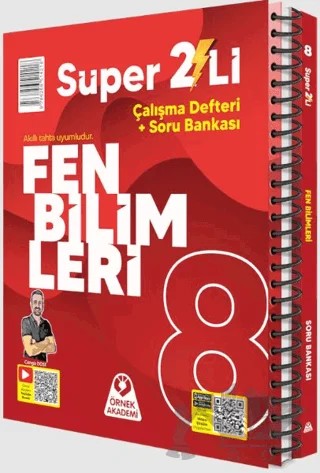 8. Sınıf Süper İkili Fen Bilimleri Seti – Kolektif – Örnek Akademi kitap kapağı